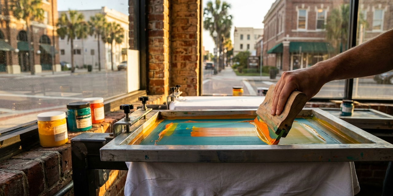 Screen Printing Near Downtown St. Pete: A Local Guide