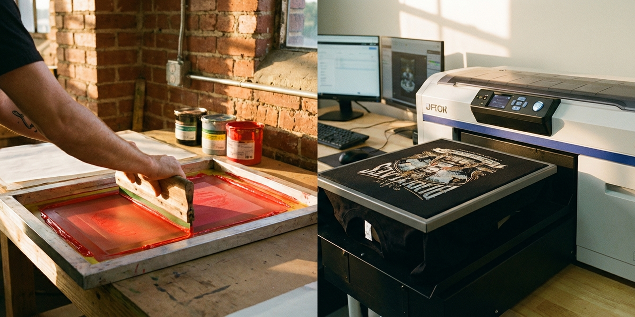Screen Printing vs DTG Printing: Which Method Is Right for Your St. Pete Apparel?
