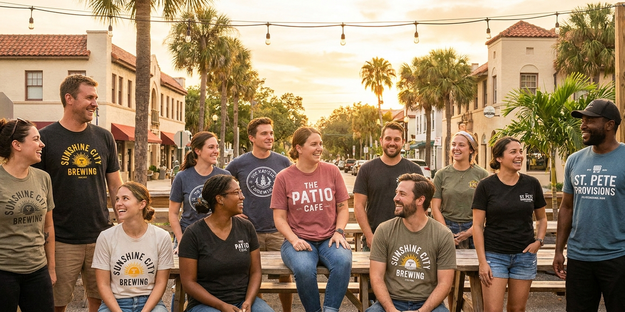 Why Summer Staff Uniforms Matter for St. Pete Businesses (And How to Get Them Right)